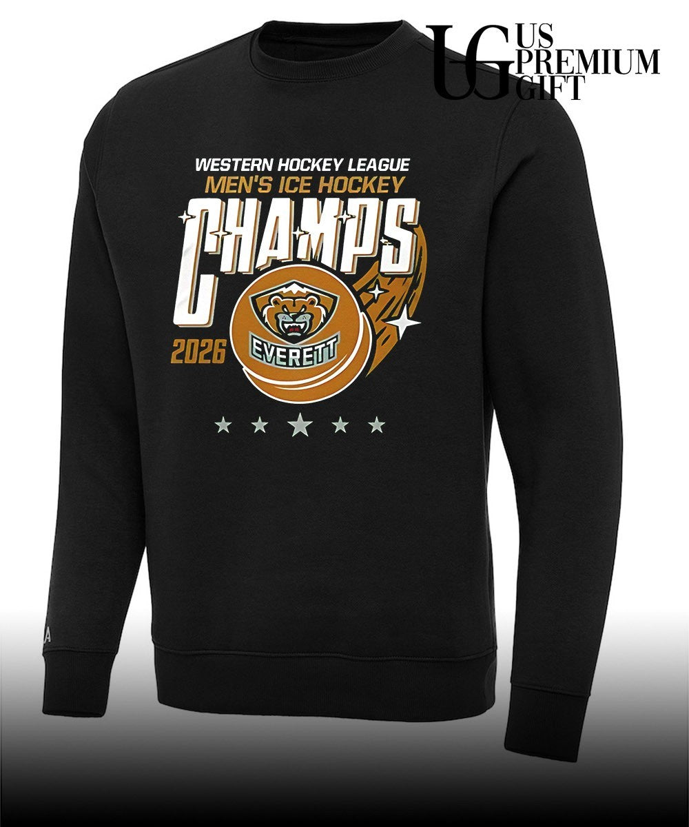 Everett Silvertips Special Western Hockey League Men’s Ice Hockey Champions 2026 shirt