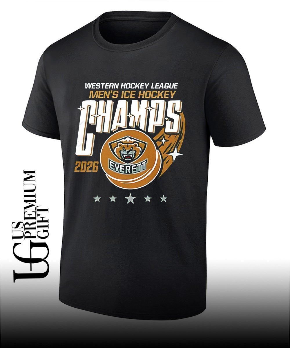 Everett Silvertips Special Western Hockey League Men’s Ice Hockey Champions 2026 shirt