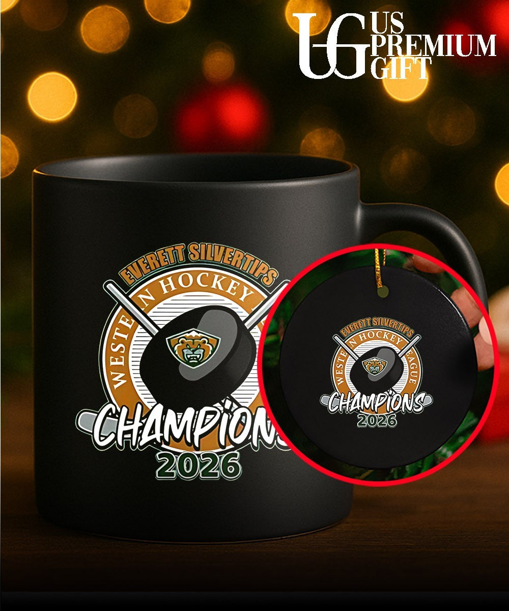 Everett Silvertips Western Hockey League Champions 2026 shirt
