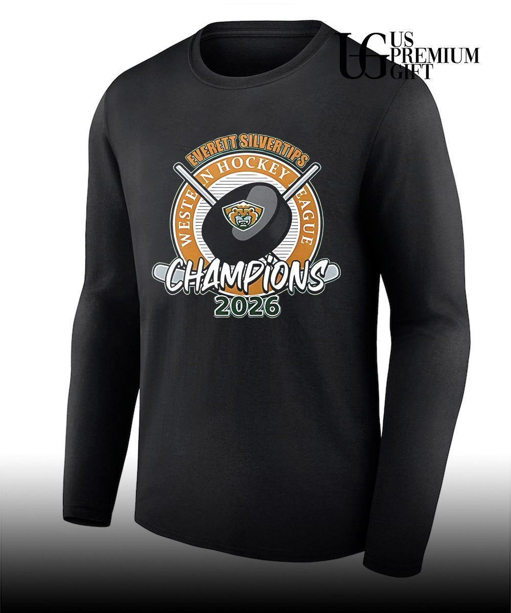 Everett Silvertips Western Hockey League Champions 2026 shirt
