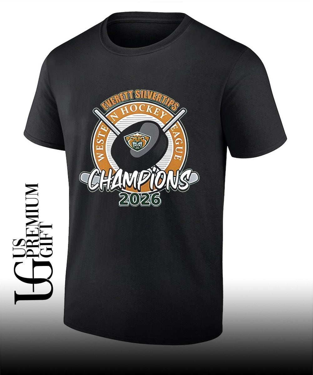 Everett Silvertips Western Hockey League Champions 2026 shirt