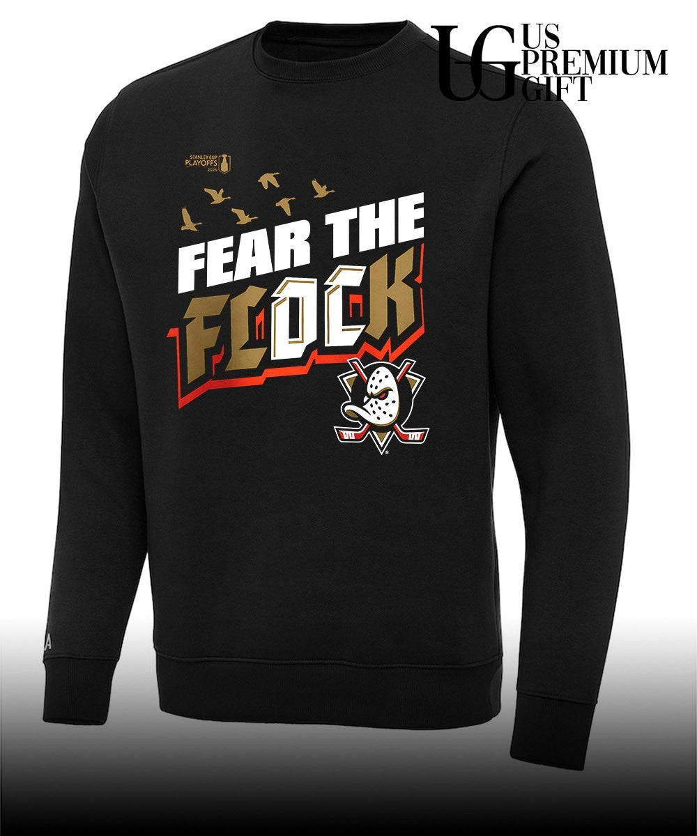 Fear The Flock Anaheim Ducks NHL 2026 Stanley Cup Playoffs slogan shirt