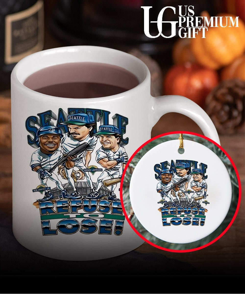 Flau’Jae Johnson Mariners Refuse to Lose caricature shirt