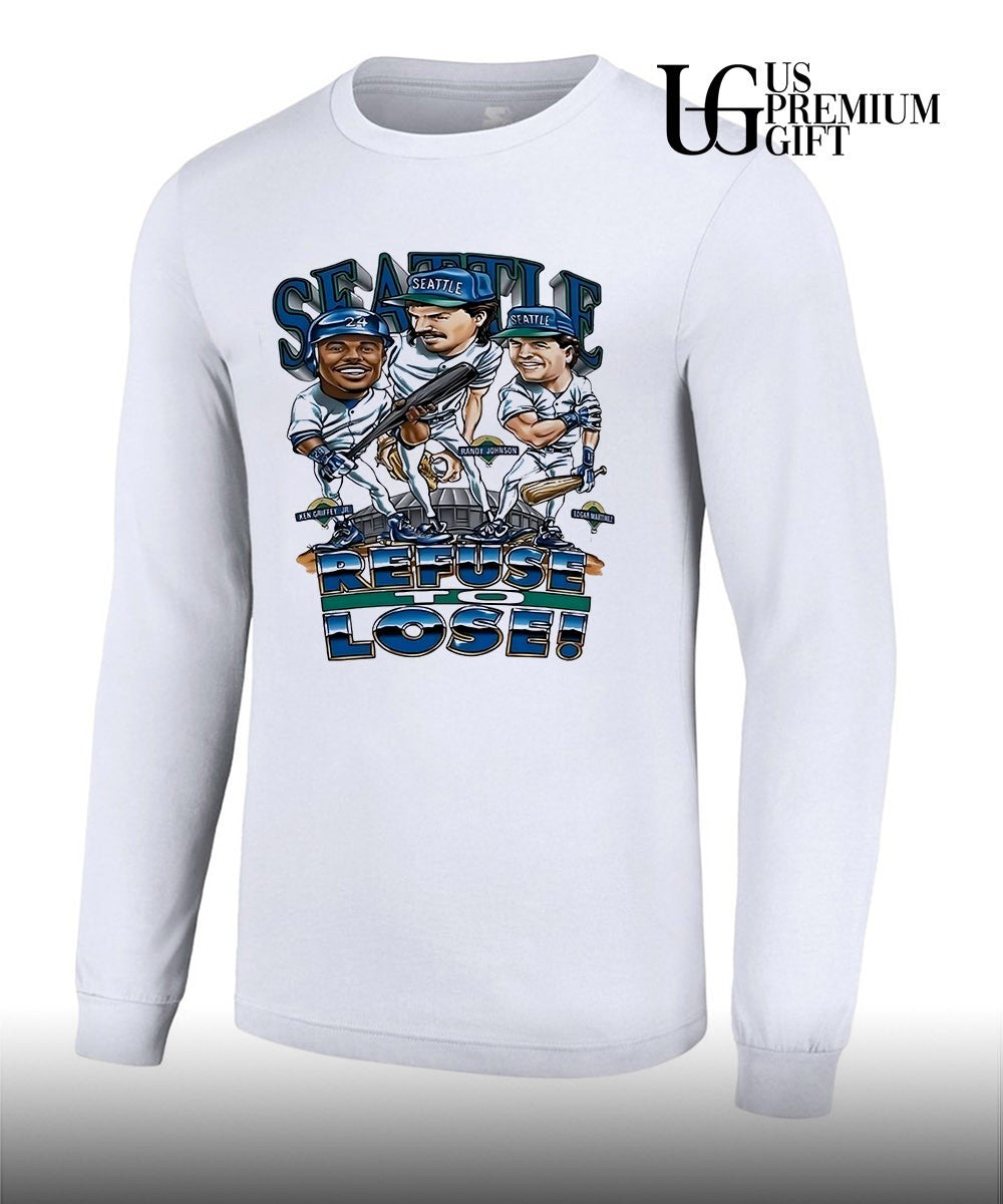 Flau’Jae Johnson Mariners Refuse to Lose caricature shirt