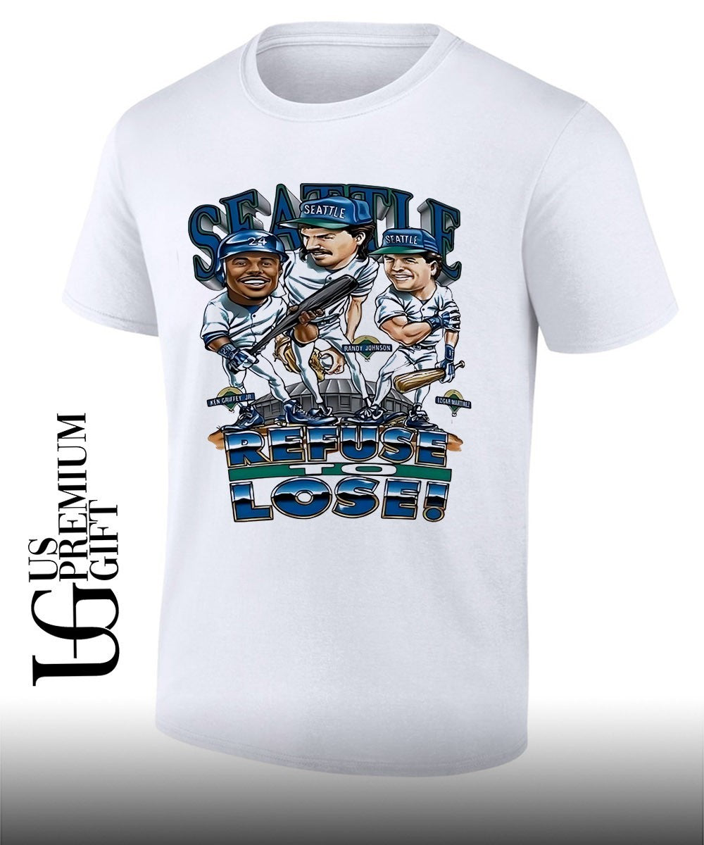 Flau’Jae Johnson Mariners Refuse to Lose caricature shirt