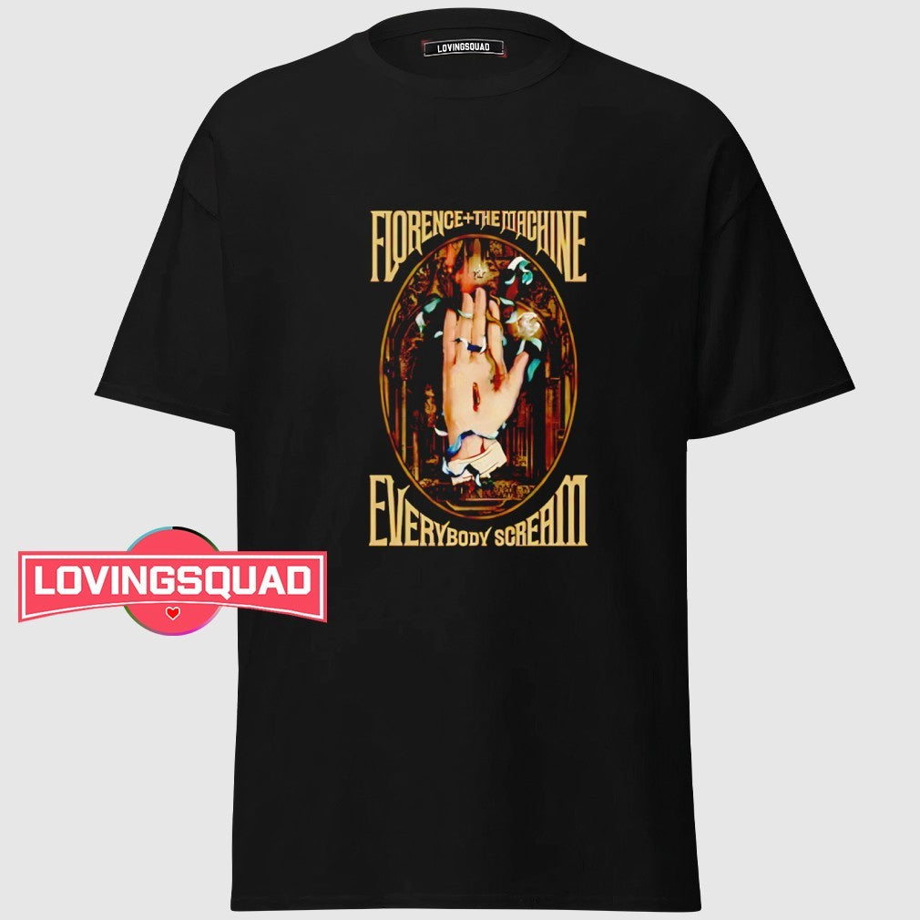Florence the machine everybody scream hand shirt