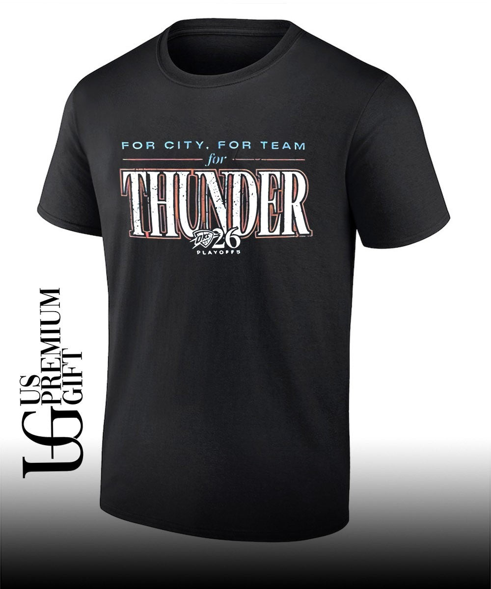 For City For Team Oklahoma City Thunder Playoffs 2026 shirt