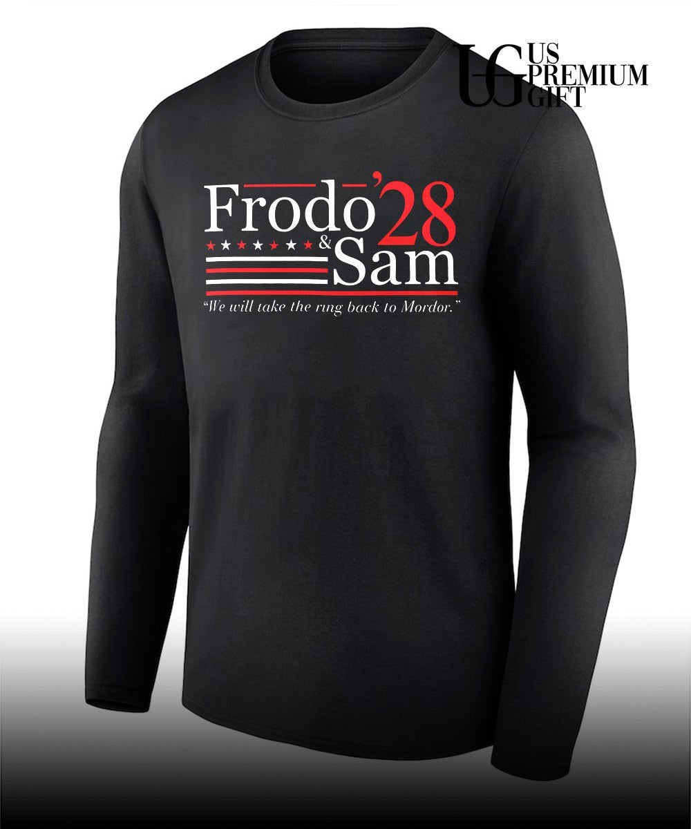 Frodo and Sam 28′ we will take the ring back to Mordor shirt