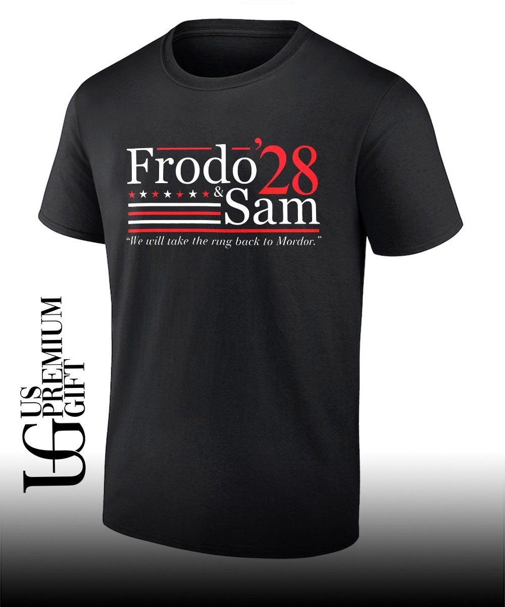 Frodo and Sam 28′ we will take the ring back to Mordor shirt