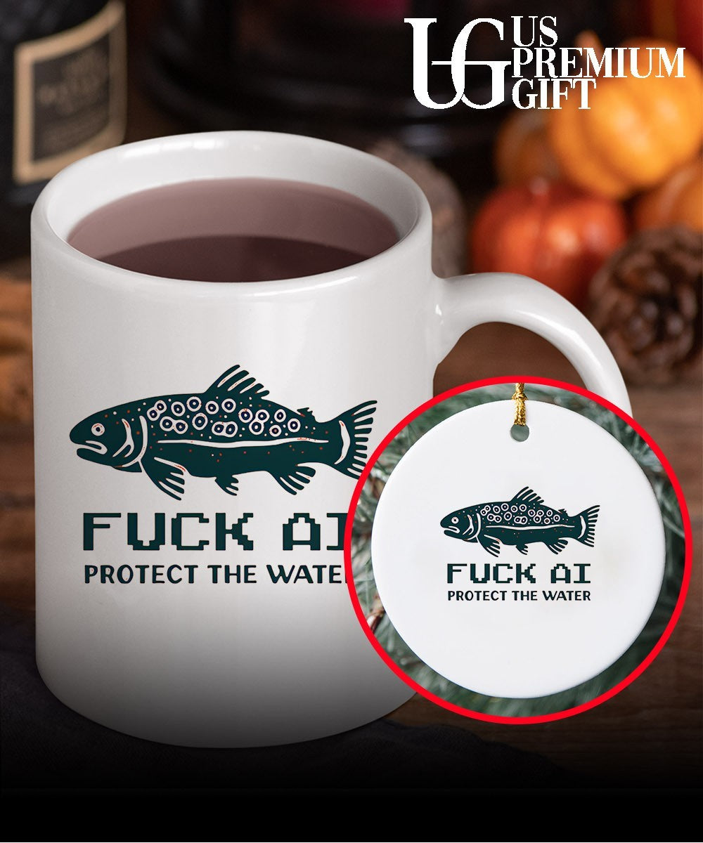 Fuck AI protect the water shirt