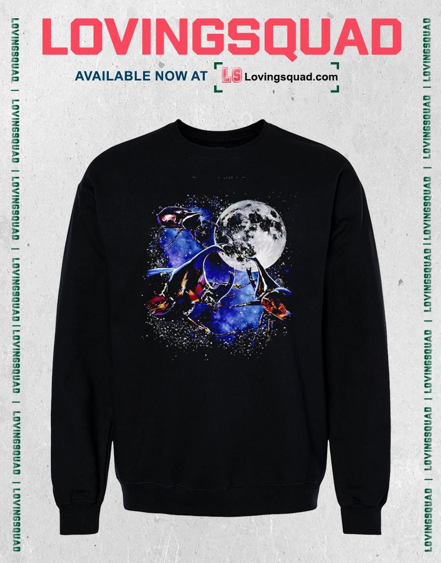 Funny Rhinoceros Moon shirt