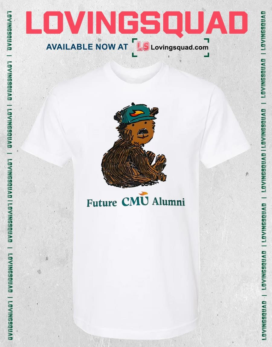 Future CMU Alumni Tiny Turnip mascot graphic shirt