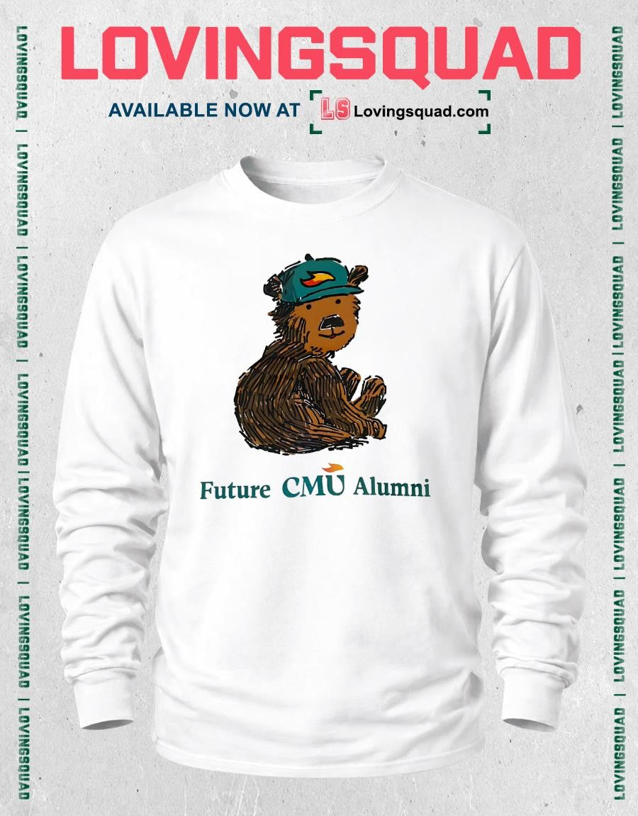 Future CMU Alumni Tiny Turnip mascot graphic shirt