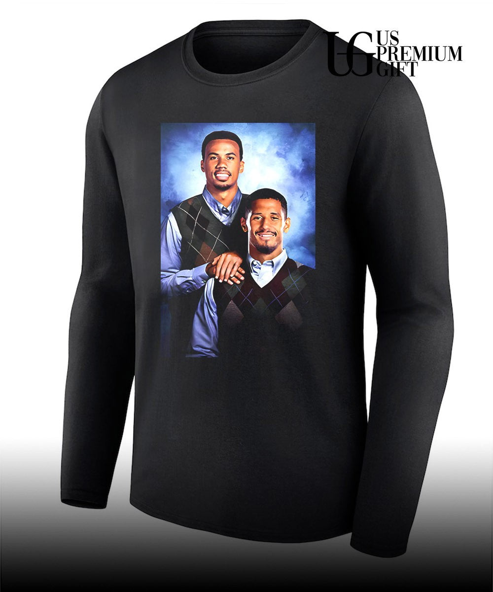 Gabriel Magalhaes and William Saliba Step Brothers shirt