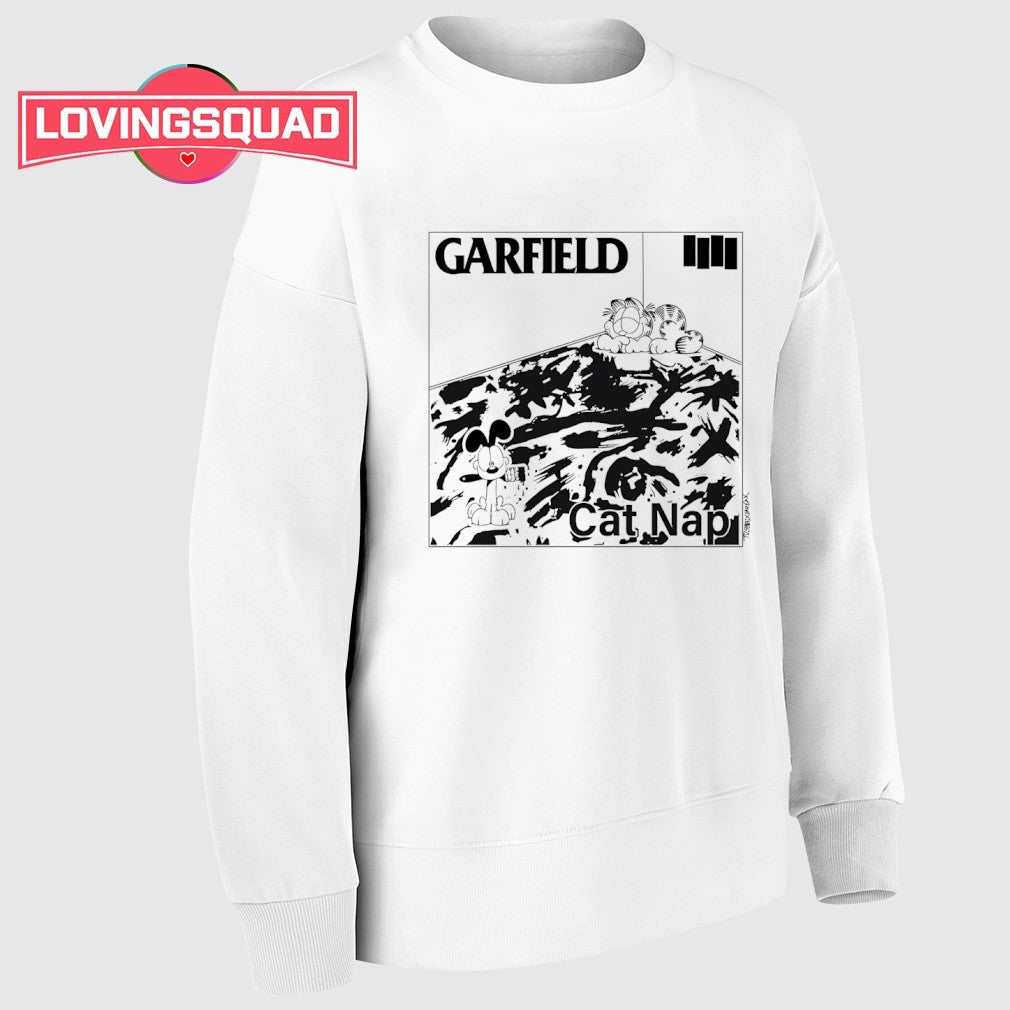 Gafield cat nap shirt