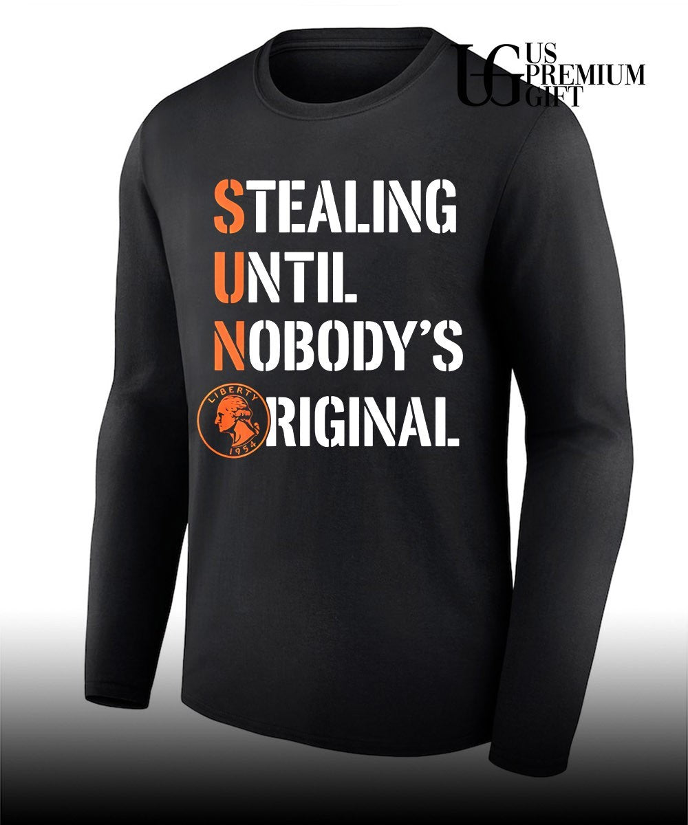 George Washington Liberty 1954 Stealing until Nobody_s Original shirt