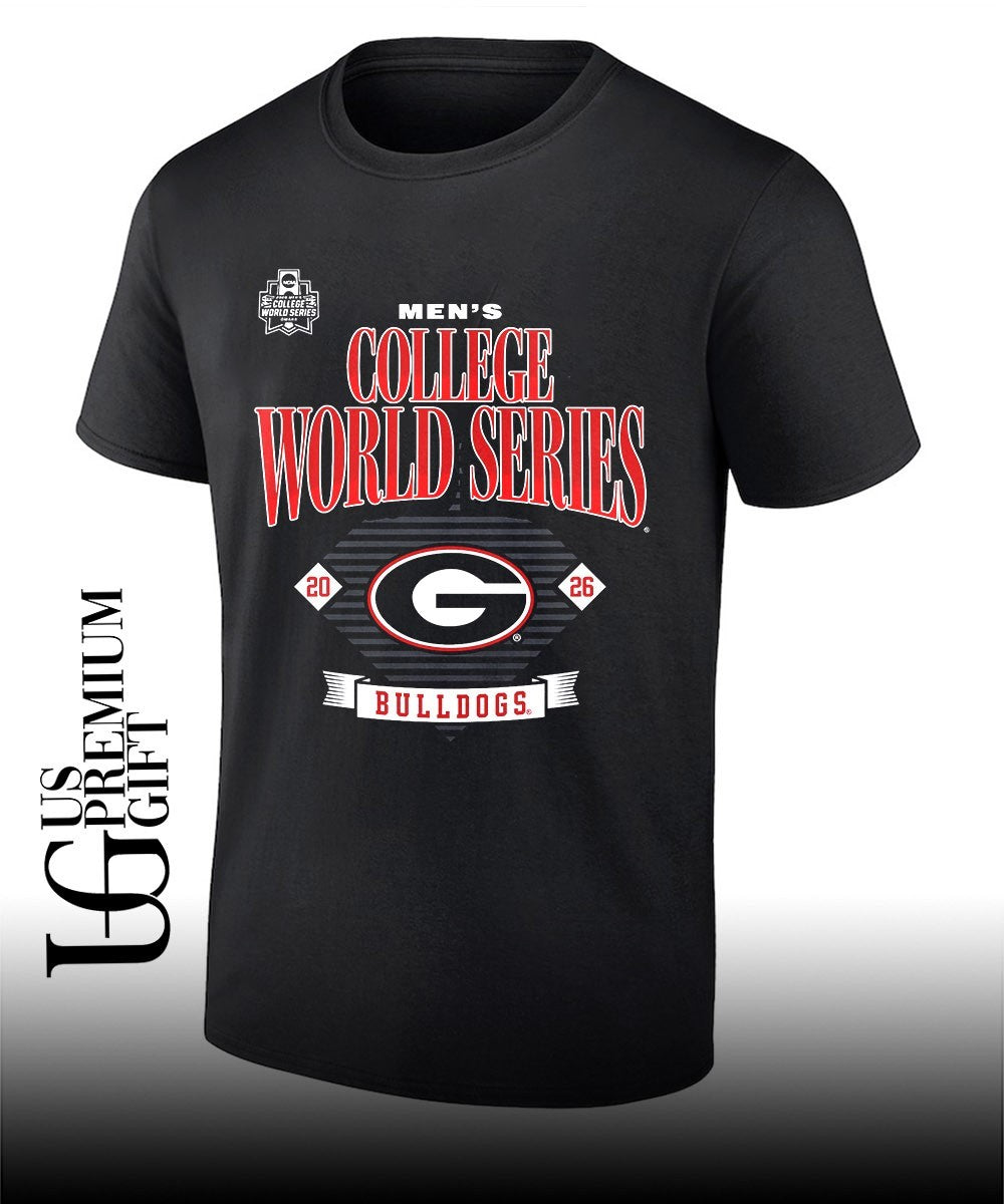 Georgia Bulldogs 2026 NCAA Baseball Men’s College World Series T-shirt
