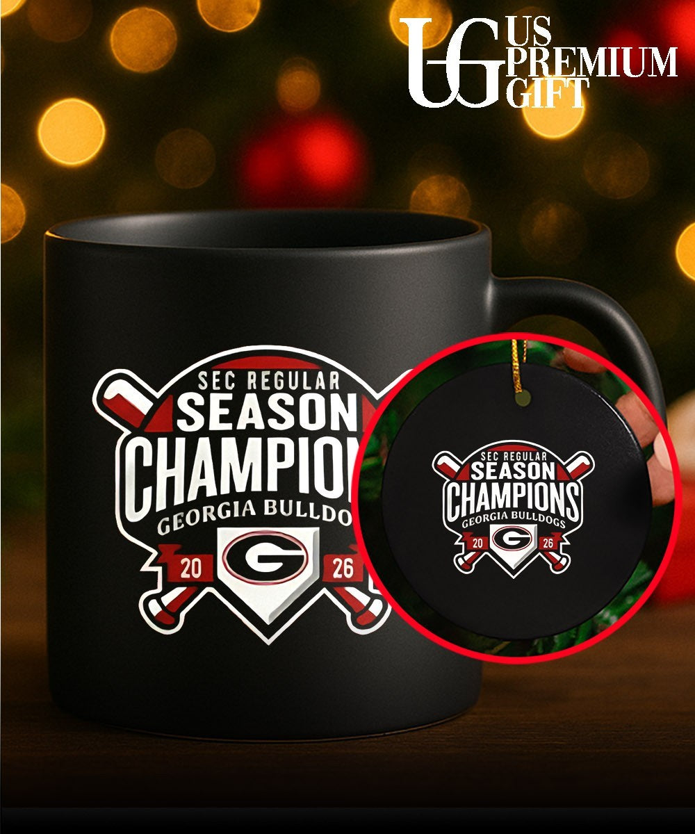 Georgia Bulldogs 2026 SEC Regular Season Champions T-shirt