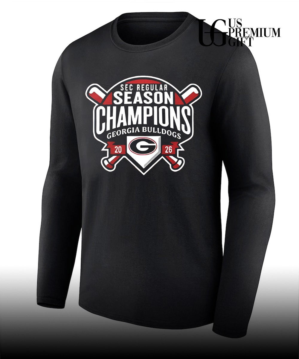 Georgia Bulldogs 2026 SEC Regular Season Champions T-shirt