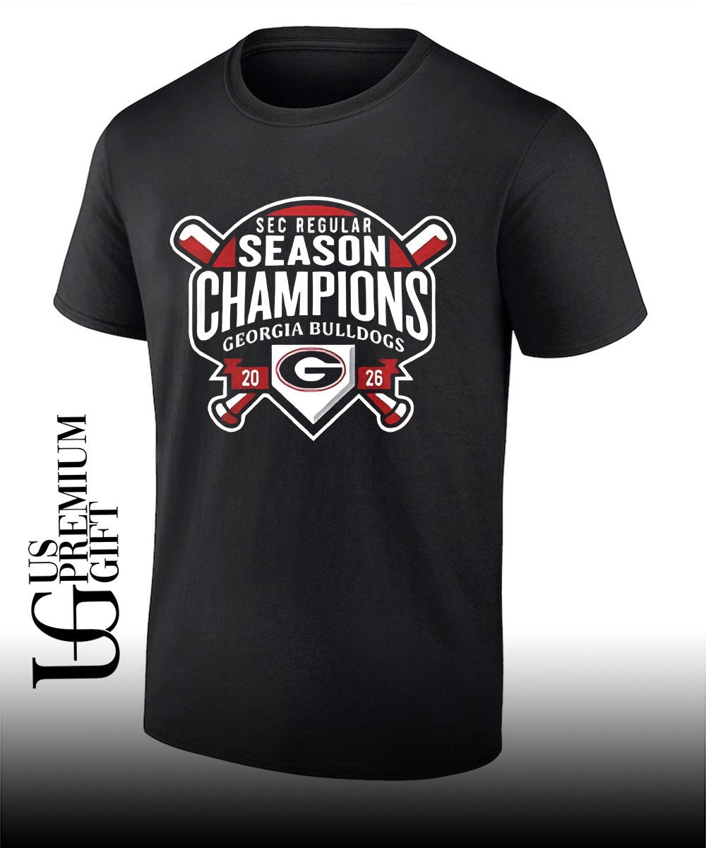 Georgia Bulldogs 2026 SEC Regular Season Champions shirt