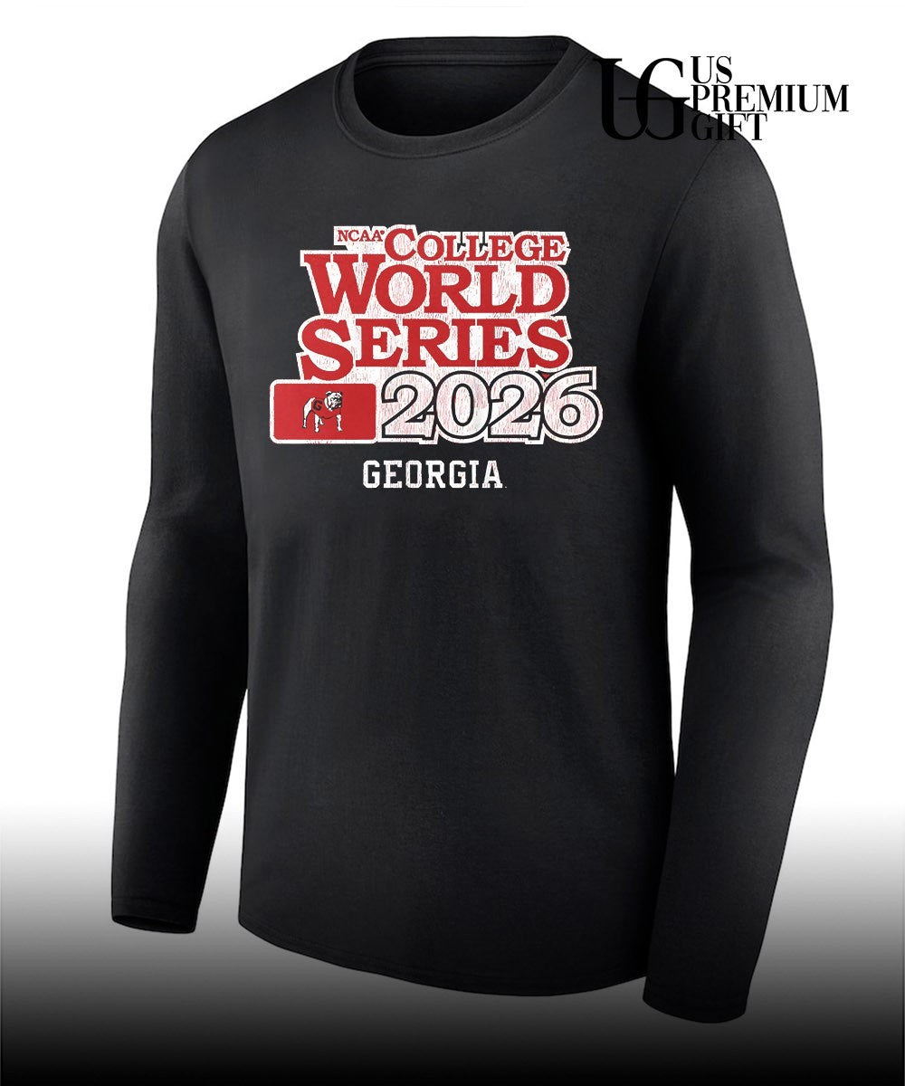 Georgia Bulldogs NCAA College World Series 2026 shirt
