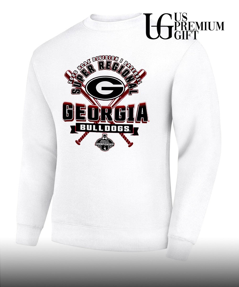 Georgia Bulldogs NCAA Division I Baseball 2026 Super Regional Championship shirt