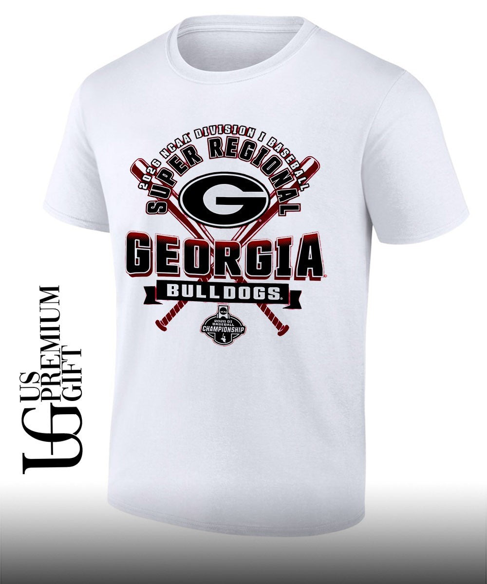 Georgia Bulldogs NCAA Division I Baseball 2026 Super Regional Championship shirt