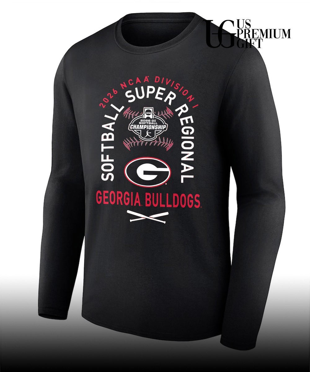 Georgia Bulldogs NCAA Division I NCAA Softball Super Regional 2026 shirt