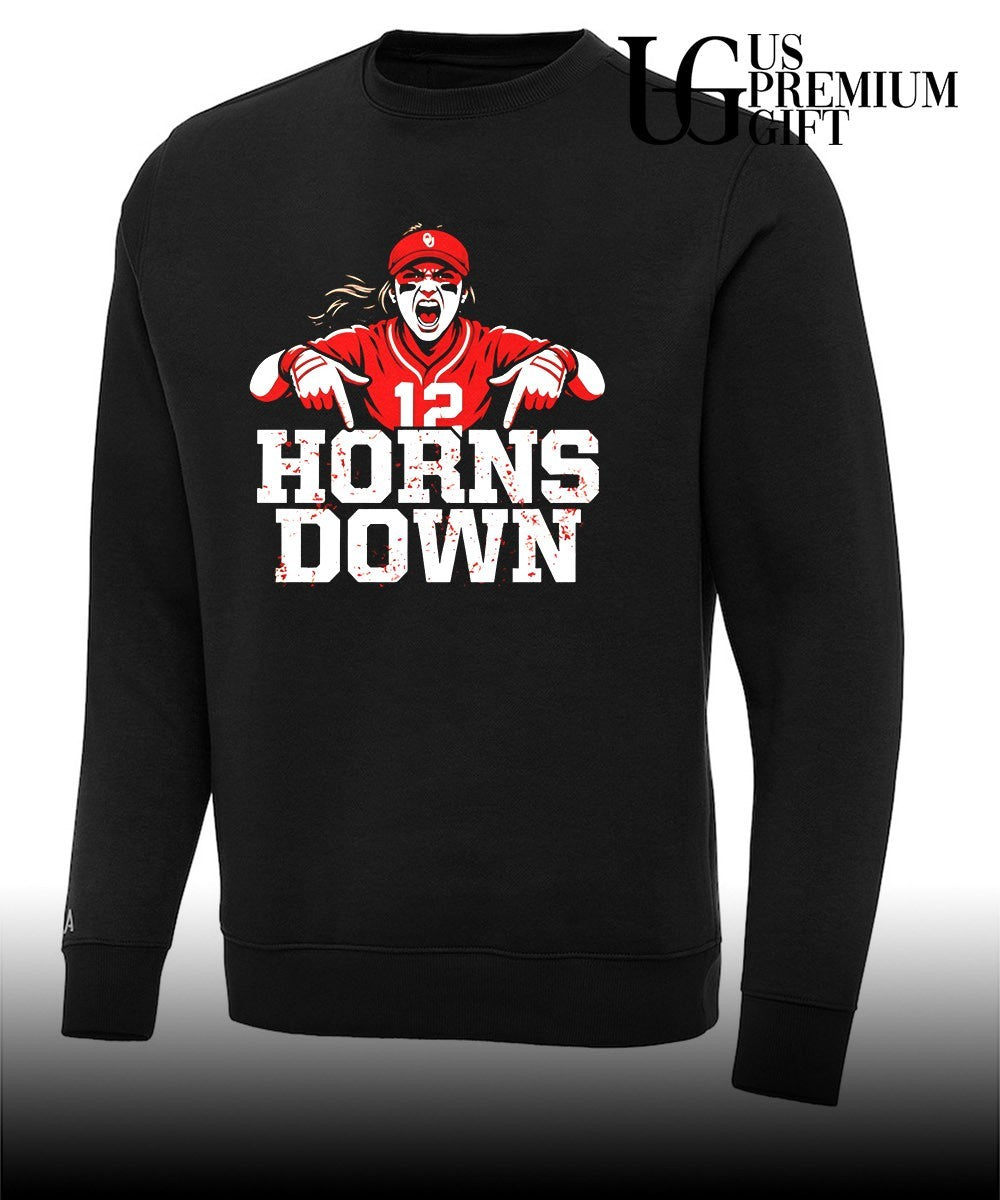 Girl Oklahoma Sooners Horns Down shirt