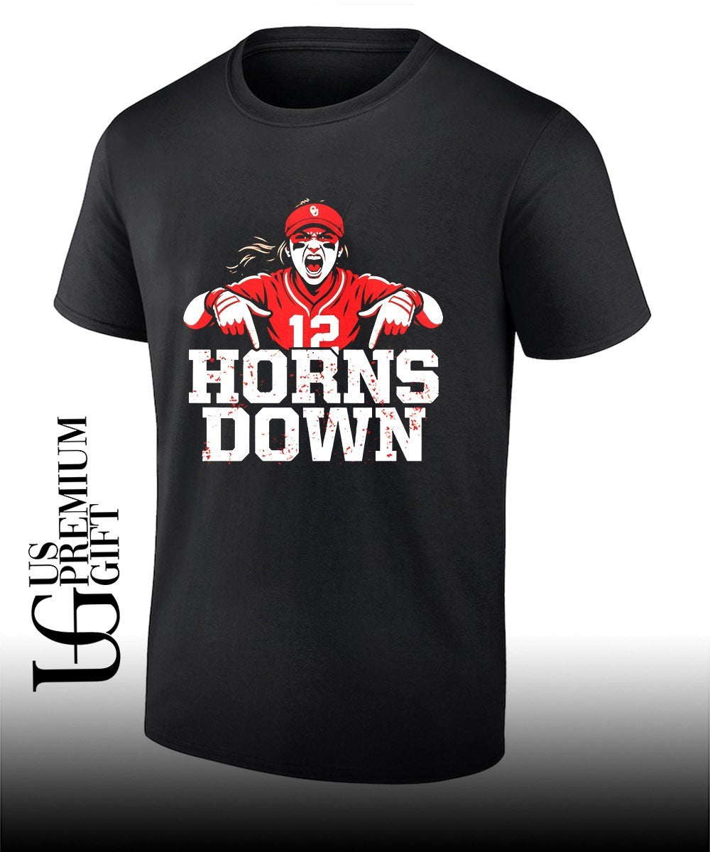Girl Oklahoma Sooners Horns Down shirt