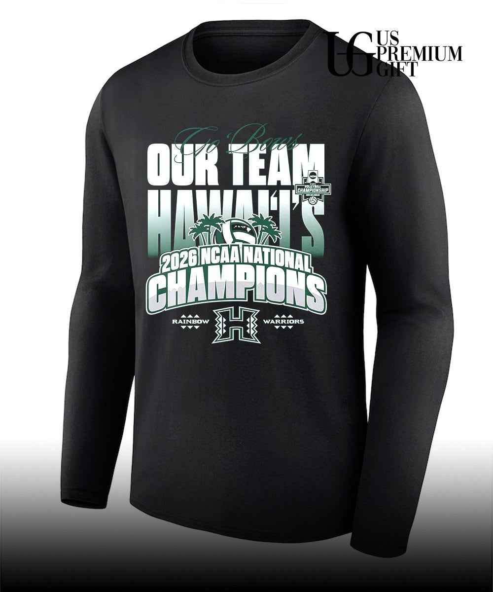 Go Bowl Hawaii Rainbow Warriors 2026 NCAA Men’s Volleyball National Champions shirt