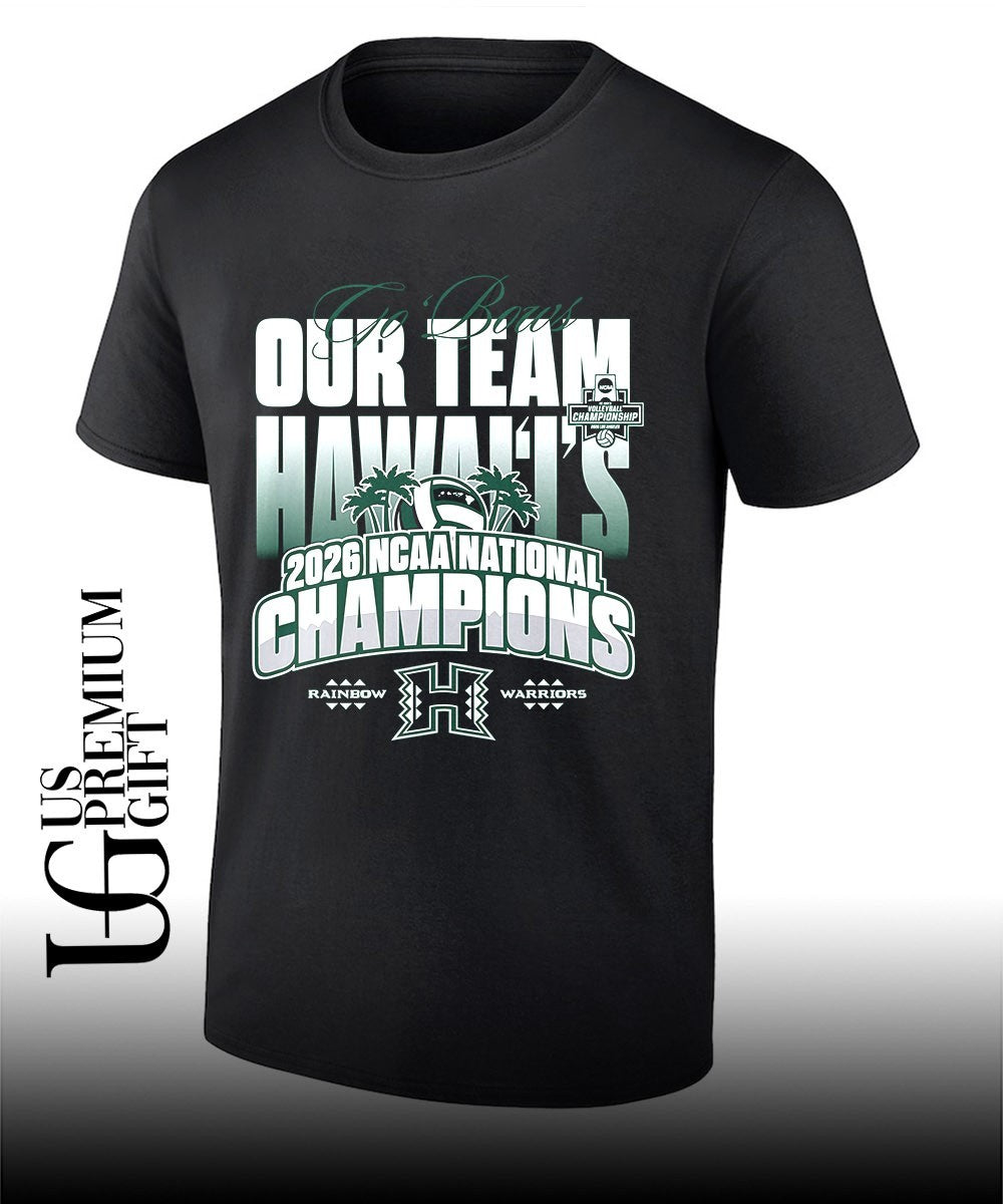 Go Bowl Hawaii Rainbow Warriors 2026 NCAA Men’s Volleyball National Champions shirt