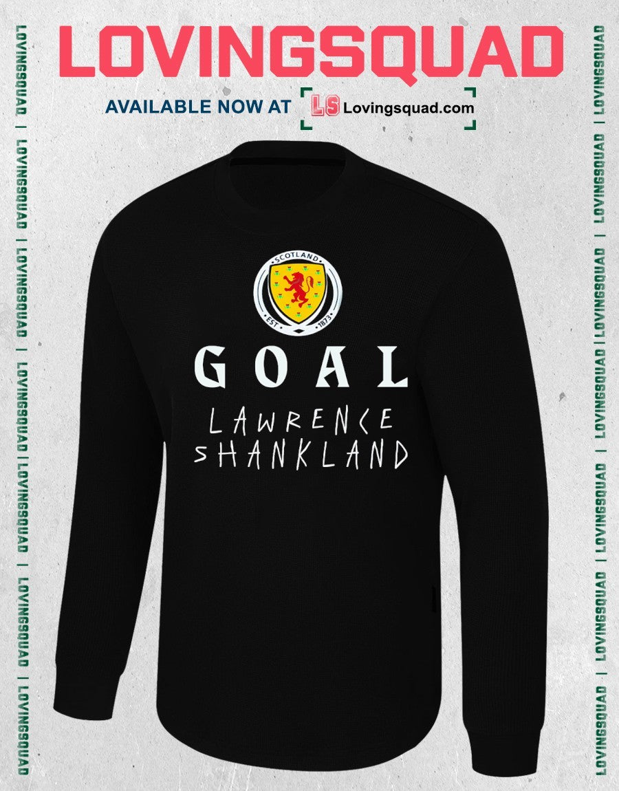 Goal Lawrence Shankland Scotland National Football Team Est 1873 football shirt