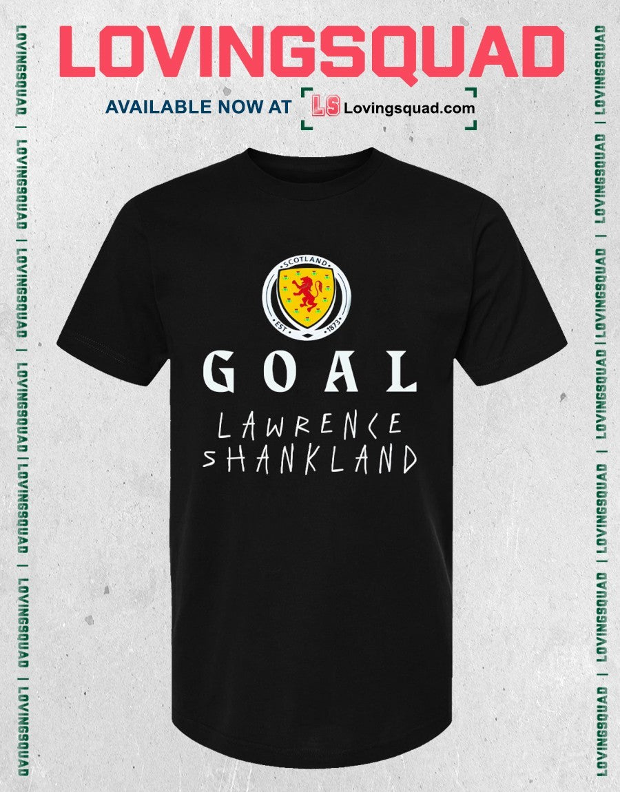 Goal Lawrence Shankland Scotland National Football Team Est 1873 football shirt