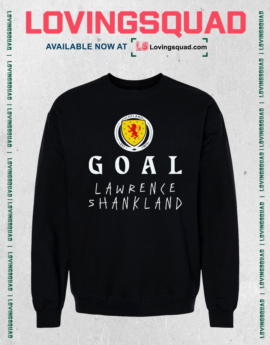 Goal Lawrence Shankland Scotland National Football Team Est 1873 football shirt