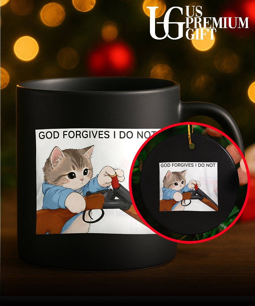 God forgives I do not Cat shirt