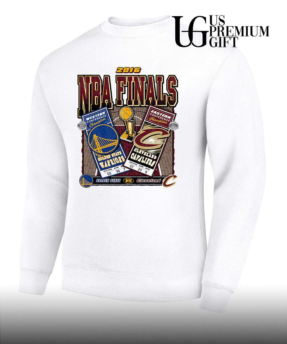 Golden State Warriors vs Cleveland Cavaliers NBA Finals dueling 2016 vintage shirt