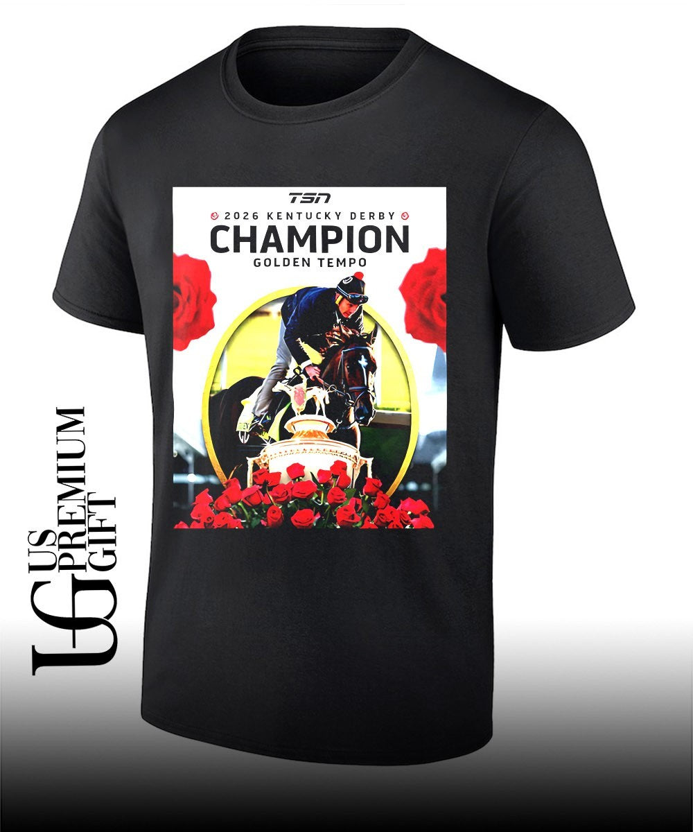 Golden Tempo Kentucky Derby 2026 Champion poster shirt