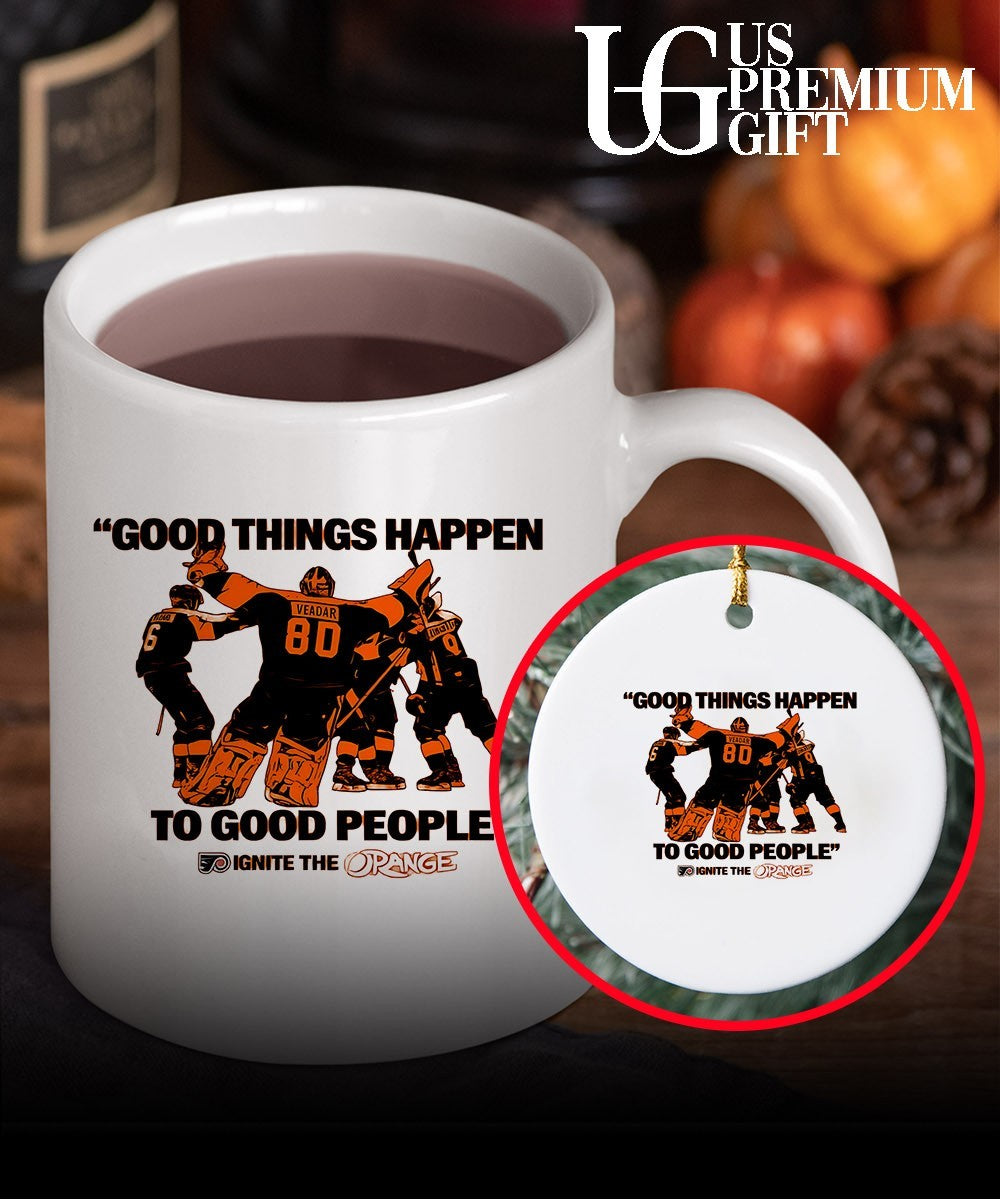 Good Things Happen to Good People Ignite the Orange Philadelphia Flyers hockey 2026 shirt