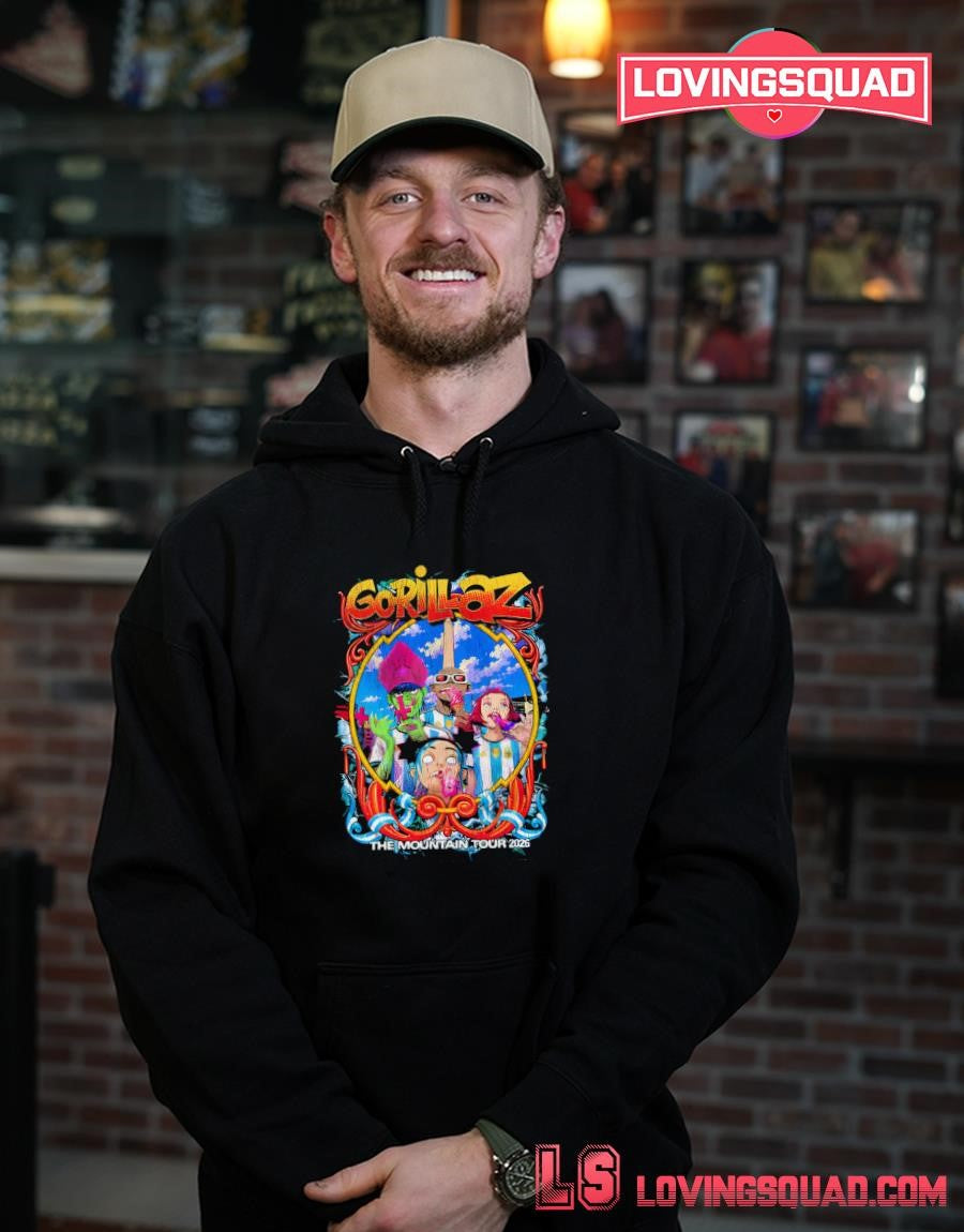 Gorillaz The Mountain Tour 2026 Shirt