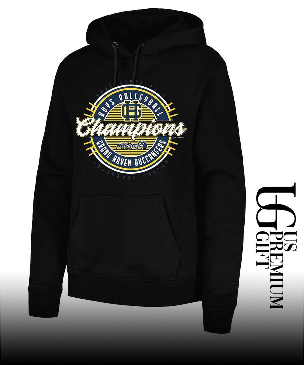 Grand Haven Buccaneers 2026 MHSAA Boys Volleyball Division 1 Champions shirt