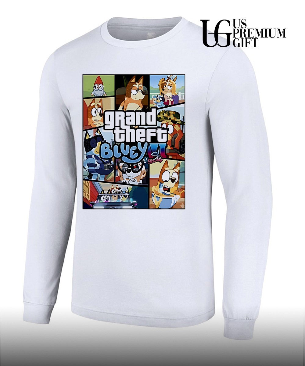 Grand Theft Bluey Gamer shirt