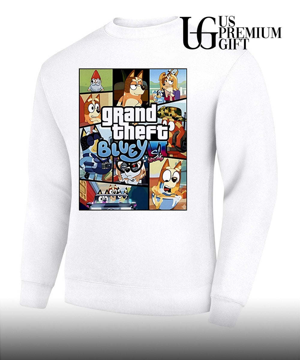 Grand Theft Bluey Gamer shirt