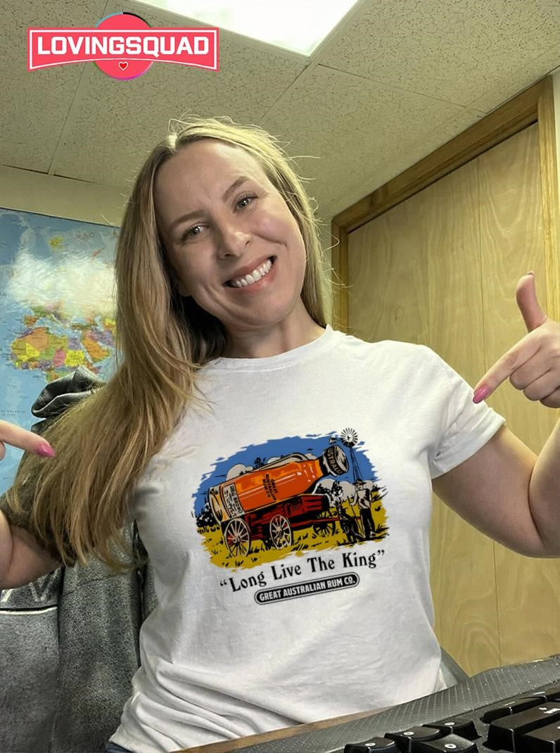 Great Australian Rum Co Long Live The King Shirt