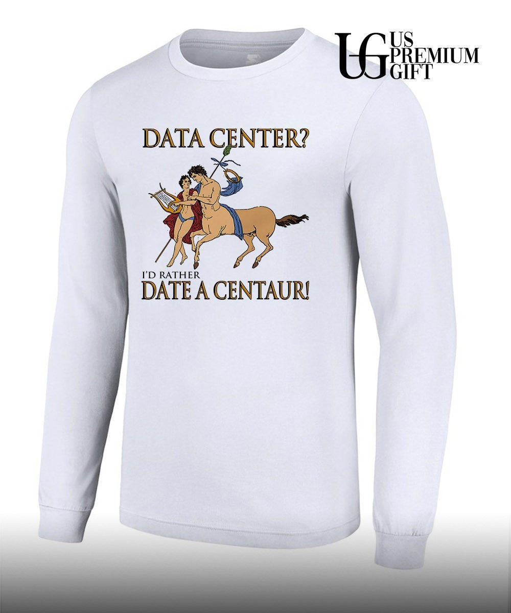 Greek Mythology Centaur Chiron Apollo I’d rather date a male Centaur with thyrsus playing Cithara shirt
