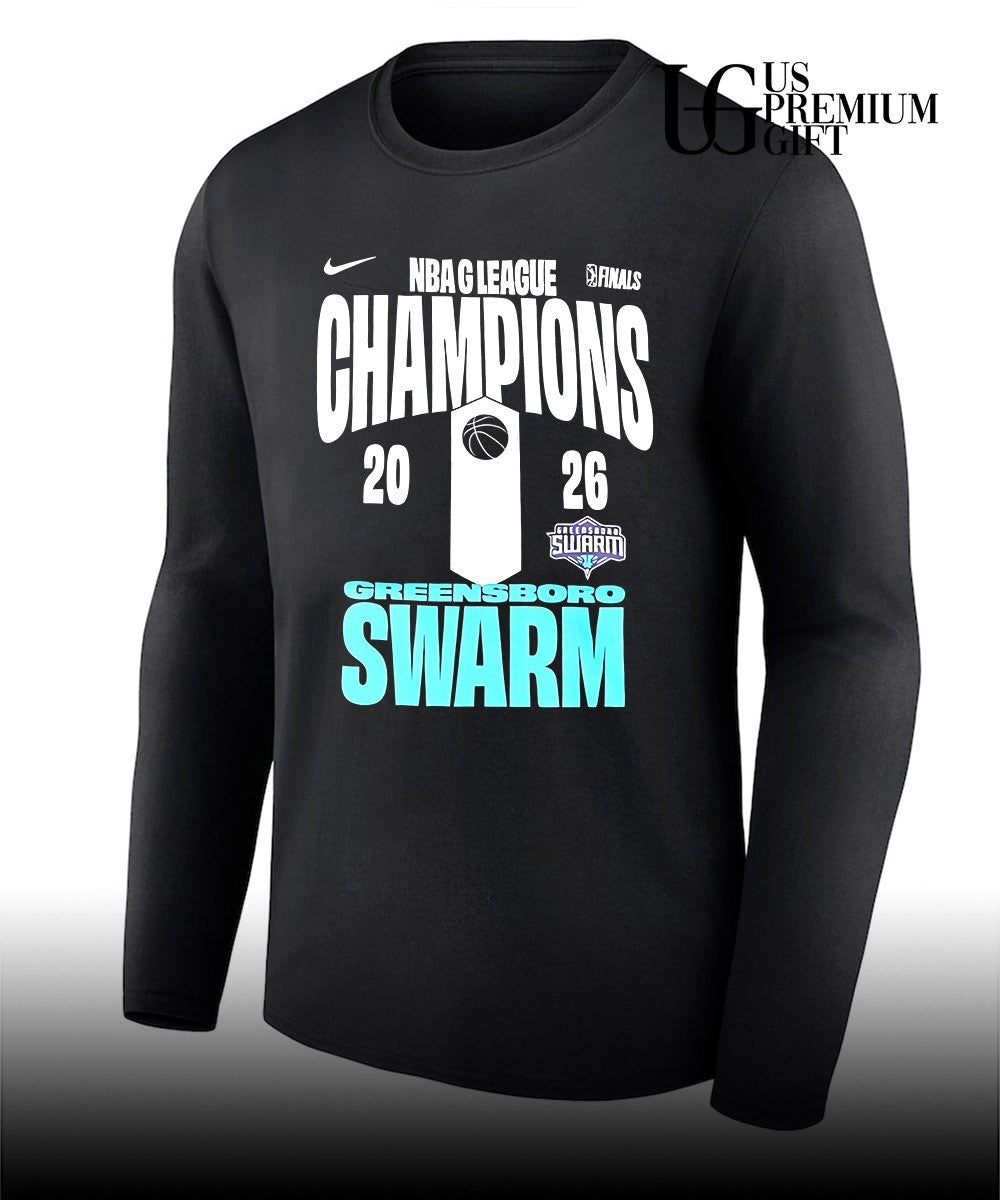 Greensboro Swarm 2026 NBA G League Champions shirt