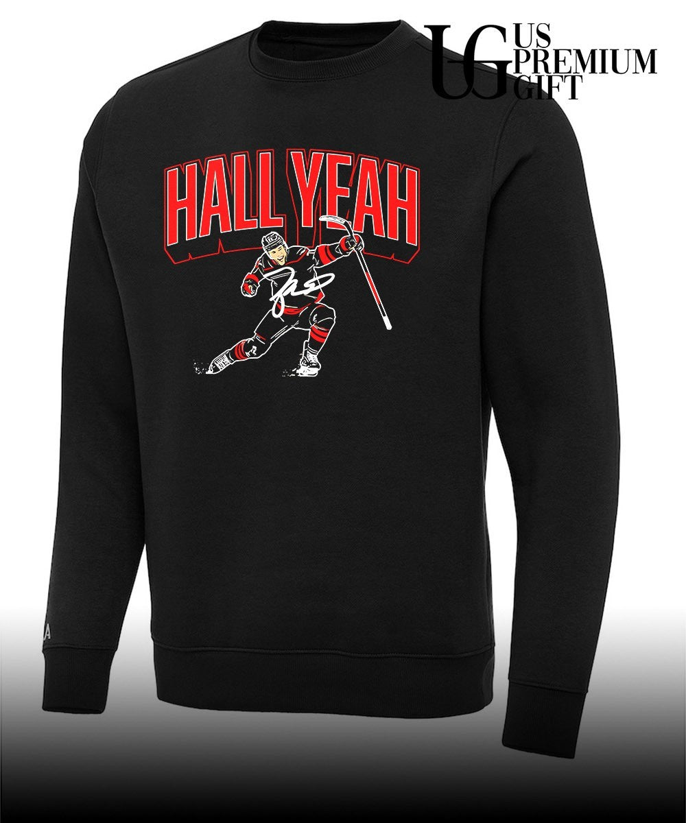 Hall Yeah Taylor Hall Carolina Hurricanes hockey signature shirt