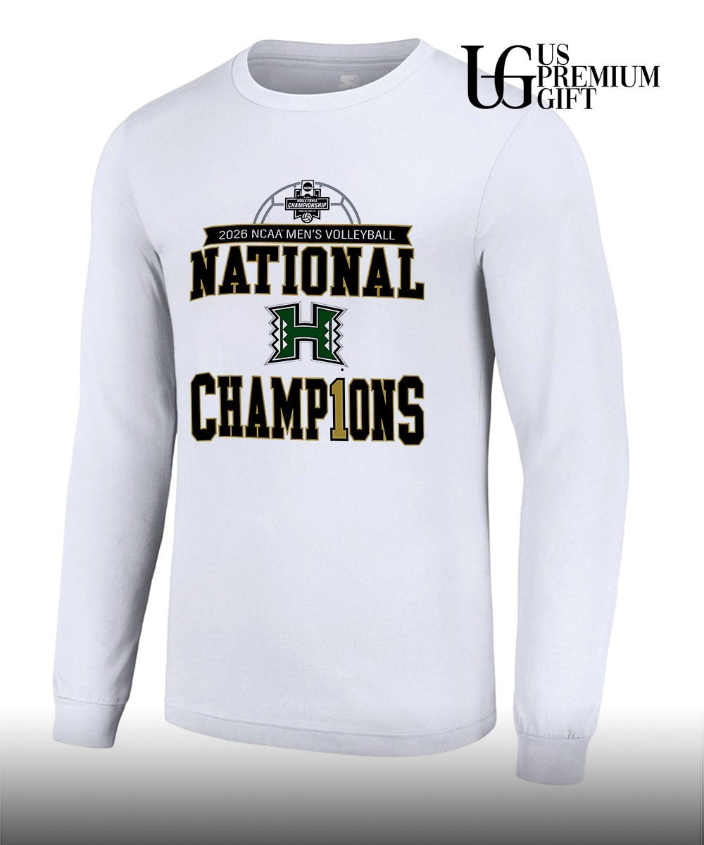 Hawaii Rainbow Warriors 2026 NCAA Men’s Volleyball National Champions Locker Room shirt