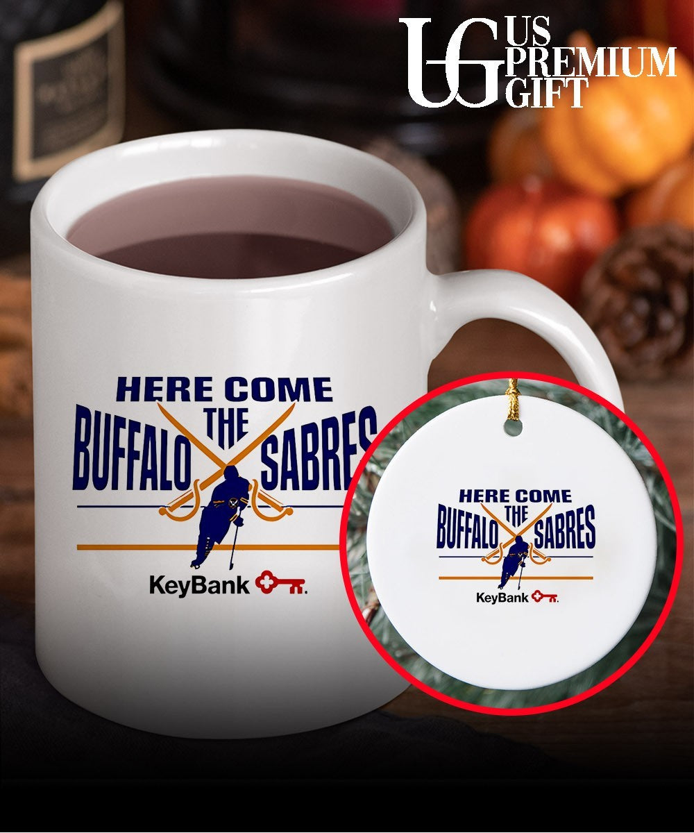 Here Come The Buffalo Sabres hockey 2026 Keybank shirt