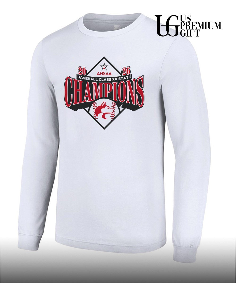 Hewitt-Trussville Huskies 2026 AHSAA baseball class 7A State Champions T-shirt